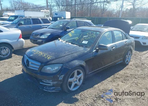 2011 Mercedes-Benz C 300 Luxury 4Matic/Sport 4Matic from USA, damaged, VIN WDDGF8BB3BR148867